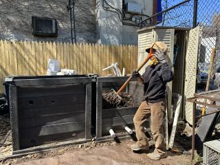 previous ioby funded compost bins