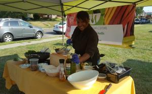 Live cooking demonstrations